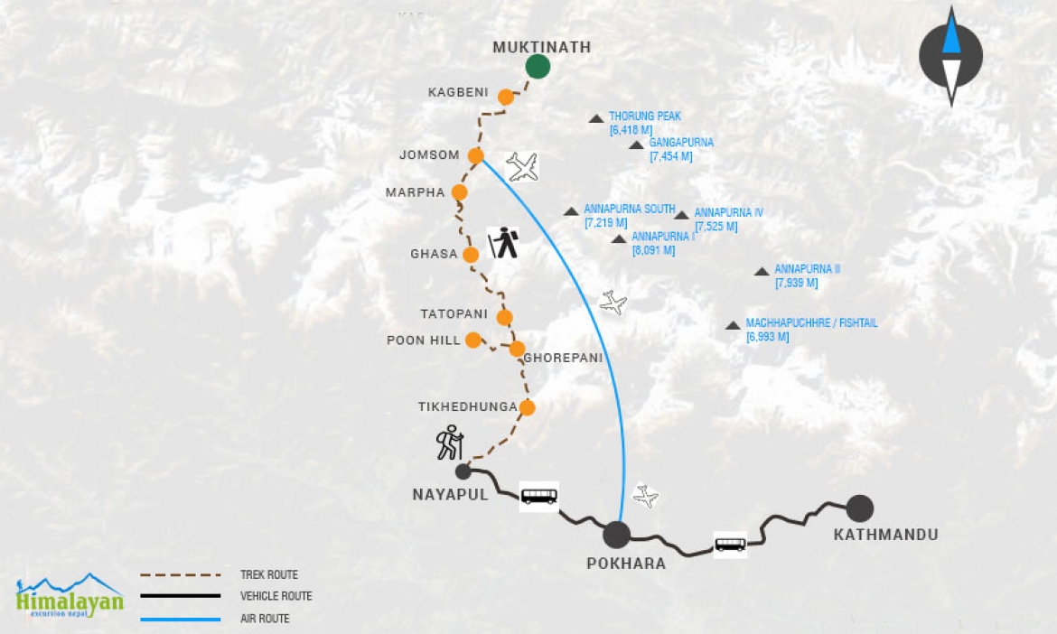 jomsom muktinath trekking